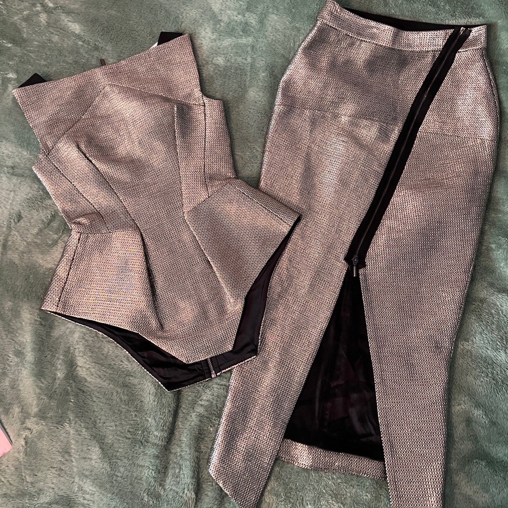 NEW Maticveski Black and Silver two piece